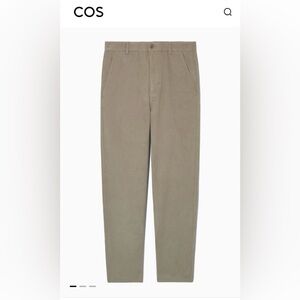 NWT COS Women's Straight Leg Corduroy Chinos- Size 8